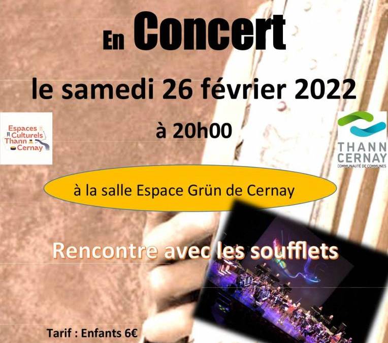 Concert – Rouff&rsquo;ACC orchestra – Rencontre avec les Soufflets