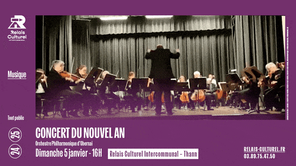 Concert du Nouvel An – Orchestre Philharmonique d’Obernai