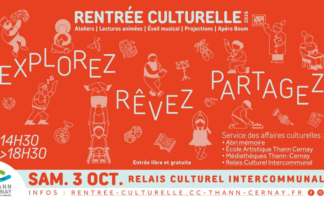 2e édition de la Rentrée Culturelle